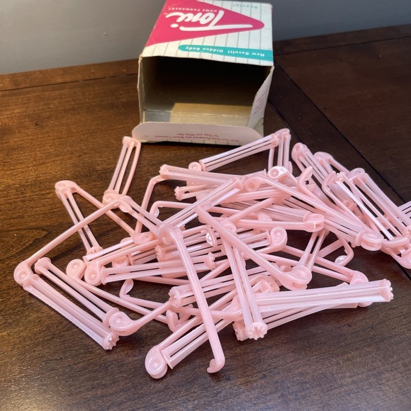 1950's Toni's Home Permanent regular hair curlers curling rod box+contents! Prop - Picture 8 of 8